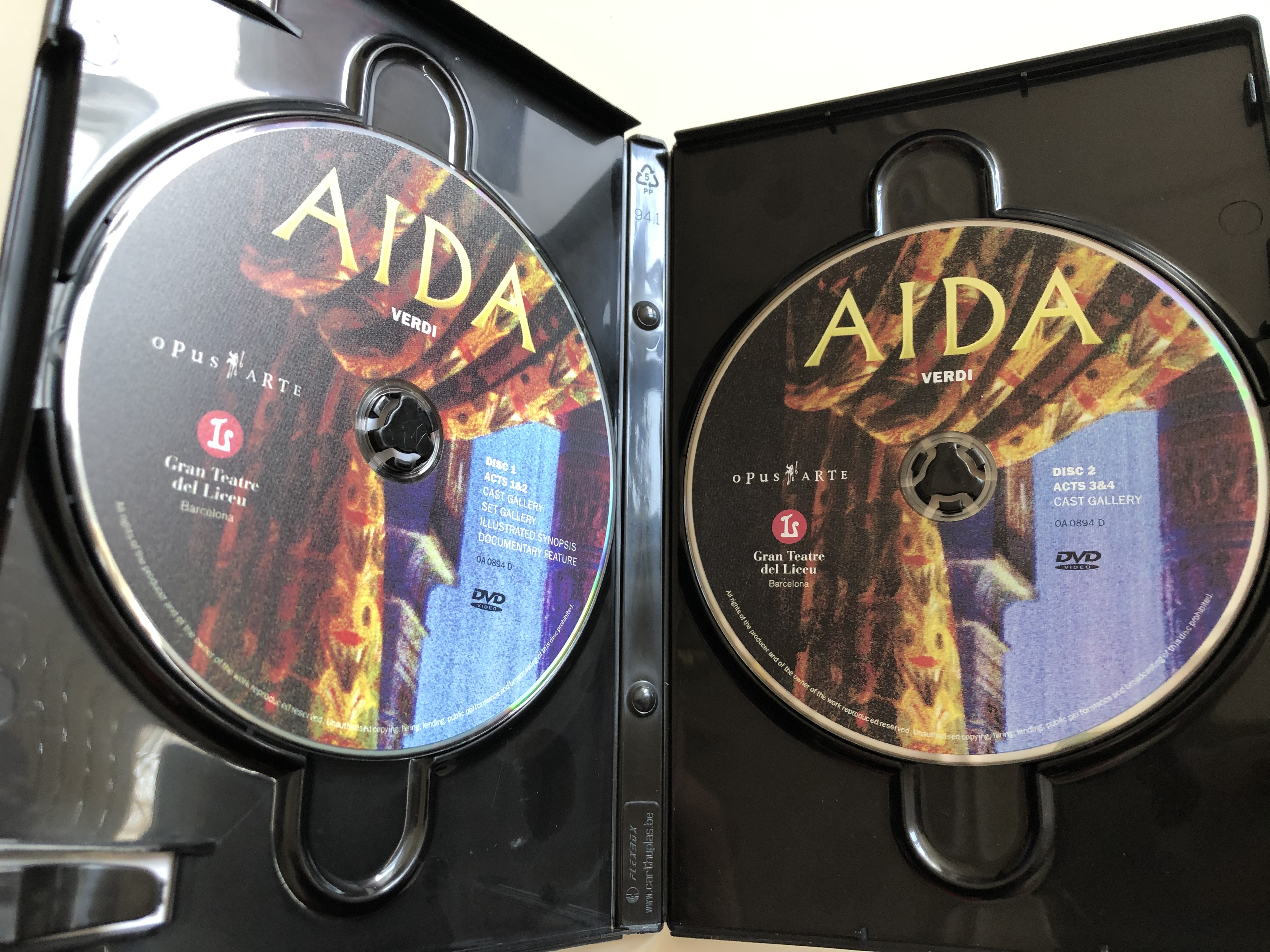 Aida - Giuseppe Verdi 2 DVD Set 2004  1
